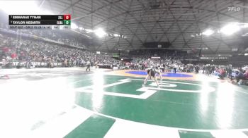 Girls 1B/2B/1A 145 Cons. Round 5 - Taylor Nesmith, Elma (Girls) vs Emmarae Tynan, Zillah (Girls)