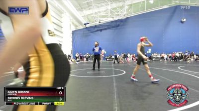 80 lbs Semifinal - Brooks Blevins, WTC vs Aidyn Bryant, Missouri