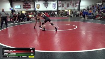 132 lbs Round 2 - Zach Luedtke, Cardinal Community vs James Fuller, Fort Madison JV