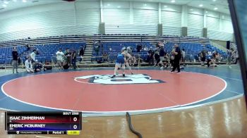 113 lbs Cons. Round 6 - Isaac Zimmerman, IL vs Emeric McBurney, OH