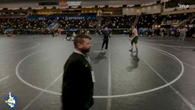 285 lbs Cons. Round 2 - Chase Schams, La Crosse Aquinas vs Mason Hinrichs, Waverly-Shell Rock