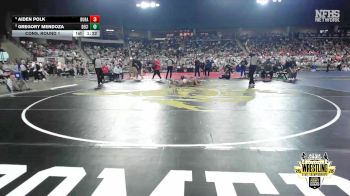 B5A-157 lbs Cons. Round 1 - Aiden Polk, Durant vs Gregory Mendoza, Del City