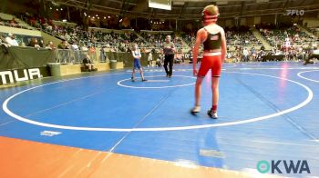 70 lbs Consi Of 8 #2 - John Allen Flaggert, CCYO vs Easton Rounds, Noble Takedown Club