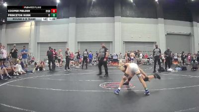 78 lbs Round 6 (8 Team) - Princeton Nunn, Freedom Elite vs Cooper Fielder, Backyard Brawlers Red
