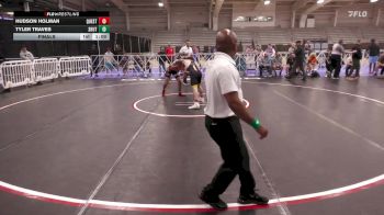 145 lbs Final - Hudson Holman, Quest School Of Wrestling Gold vs Tyler Traves, Team Shutt Van Hoven
