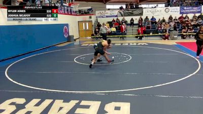 159 lbs Round 1 (6 Team) - Joshua McAvoy, American Leadership Academy - QC vs Ryler Jones, Salpointe Catholic High School