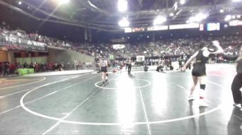 140 lbs Champ. Round 1 - Bianca Cluff, Wasatch vs Delanie Salas, McQueen