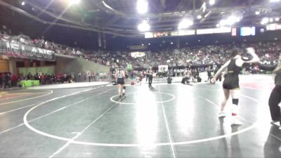 140 lbs Champ. Round 1 - Bianca Cluff, Wasatch vs Delanie Salas, McQueen