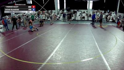 138 lbs Cons. Round 4 - Parker Saley, Old Hickory Wrestling Club vs Lucas Slaastad, Beat The Streets Chicago-Midway