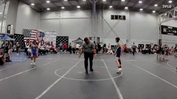 96 lbs Round 4 (6 Team) - Zealand Ponte, The Outsiders vs Nate Kasak, Broad Axe White