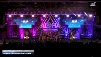 CheerForce Arizona - SNAP [2026 L2 Senior - Small Day 3] 2026 Aloha Grand Nationals