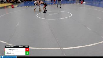 161-170 lbs Cons. Round 2 - Isaac Rodriguez, Lexington Middle School vs Isaac OBrien, Ansley-Litchfield Spartans