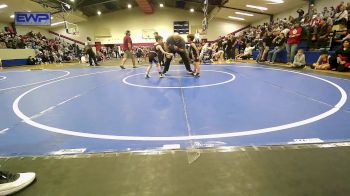 52 lbs Consi Of 8 #2 - Kadrian Chuculate, Coweta Tiger Wrestling vs Jett Brooks, Raw Wrestling Club