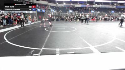 110 lbs 7th Place - Paul Duke, Rough Riders vs Connor Beranek, Ashland-Greenwood