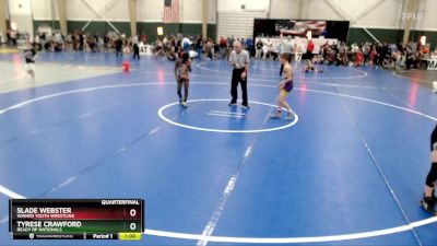 76 lbs Quarterfinal - Tyrese Crawford, Ready RP Nationals vs Slade Webster, Winner Youth Wrestling