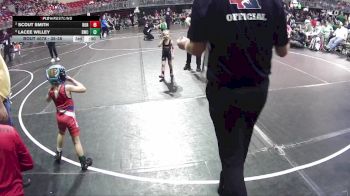 39-40 lbs 1st Place Match - Jeslynn Brandon-Hubard, Rocket Wrestling Club / RWC - Girls vs Vaeda Johnson, West Point Wrestling Club