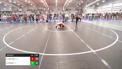 112 lbs Rr Rnd 3 - Elijah Scriven, Team Gotcha Blue vs Gabriel Bravo, Terps Xpress