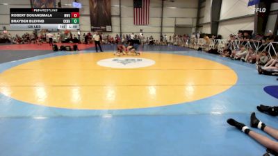 126 lbs Rr Rnd 2 - Robert Douangmala, MetroWest United Black vs Brayden Blevins, CKWA