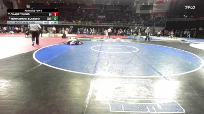150 lbs Champ. Round 1 - Chase Young, Del Oro vs Mohammad Slayman, Center
