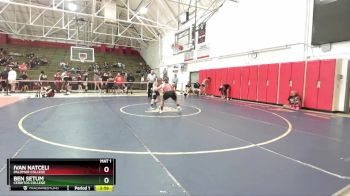 184 lbs Quarterfinal - Ivan Natceli, Palomar College vs Ben Setum, Cerritos College