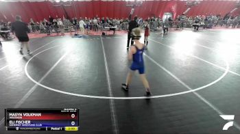 78 lbs Round 3 - Masyn Volkman, Wisconsin vs Eli Fischer, Somerset Wrestling Club