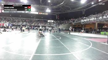 106 lbs Champ. Round 1 - Ryker Layne, Homedale vs Paxton Rosales, Capistrano Valley