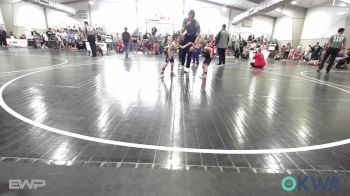 35 lbs 3rd Place - Asher Gregory, Tulsa Blue T Panthers vs Kannon Engelhardt, Mojo Grappling Academy