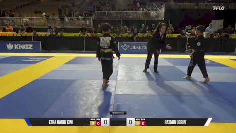 Ratmir Ugrin vs Ezra Hanin Kim 2025 Pan Kids Jiu-Jitsu IBJJF Championship