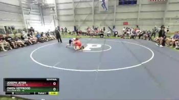 138 lbs Semis & 1st Wrestleback (8 Team) - Joseph Jeter, Oklahoma Blue FS vs Owen Seffrood, Wisconsin Red