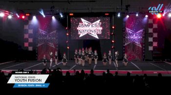 National Stars - Youth Fusion [2025 L2 Youth - Small - A Day 2] 2025 JAMfest Cheer Super Nationals