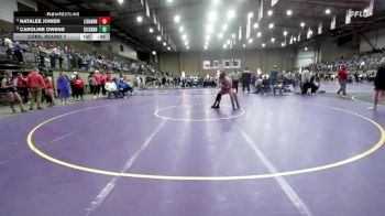 145 lbs Cons. Round 7 - Natalee Joiner, Lebanon vs Caroline Owens, Seckman