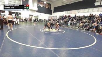 120 lbs 7th Place Match - Hansel Acte, Eisenhower vs Christopher Roos, Calabasas