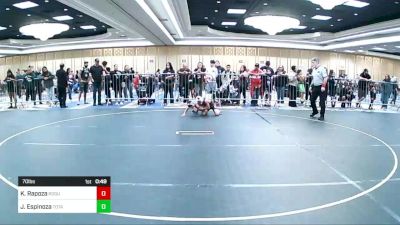 70 lbs Semifinal - Knight Rapoza, Rogue Nation vs Jesse Espinoza, Total Kaos WC