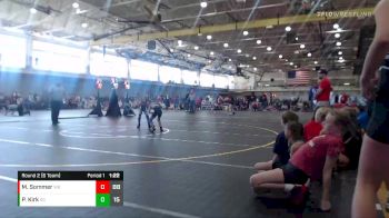 50 lbs Round 2 (6 Team) - Marlene Sommer, Wisconsin Black vs Paislye Kirk, Swag Girls