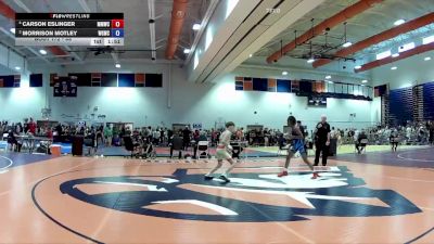 88 lbs 3rd Place Match - Morrison Motley, Warmup Gang Wrestling Club vs Carson Eslinger, Midlothian Miners Wrestling Cl