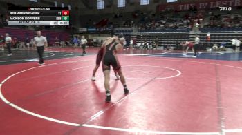 174 lbs Round Of 16 - Benjamin Weader, Virginia Tech vs Jackson Koppers, Edinboro