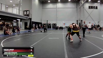 285 lbs Placement (4 Team) - Jermain Moxam, Pocono Regional WC vs Nizar Awad, Scanlan WA