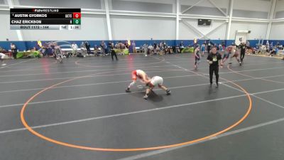 144 lbs Cons. Round 4 - Austin Gyorkos, Unattached vs Chaz Erickson, Hammers