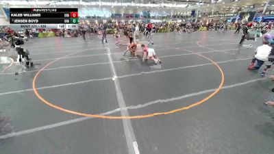 126 lbs Champ. Round 2 - Kaleb Williams, Unattached vs Jensen Boyd, Unattached