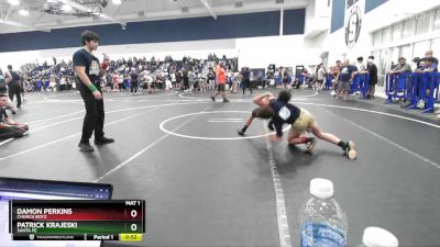 106 lbs Cons. Round 2 - Patrick Krajeski, Santa Fe vs Damon Perkins, Church Boyz