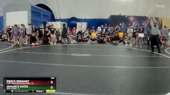 120 lbs Round 3 (8 Team) - Demarco Kates, Ohio Storm vs Pierce Reinhart, Team Nauman Bethel Park