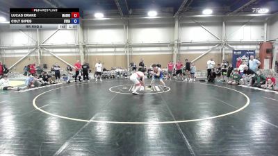 160 lbs Rr Rnd 8 - Lucas Drake, Mat Assassins Red - MSE vs Colt Sipes, Dynasty Death Row - MSE