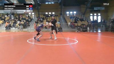131 kg Rr Rnd 2 - Zoe Gaetjens, Gannon vs Kali Bailey, Elmira College