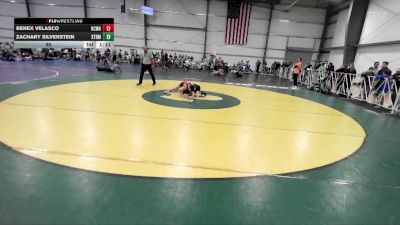 80 lbs Round 4 (1:30pm Friday) - Benex Velasco, NCWAY National Team vs Zachary Silverstein, Terps Xtreme