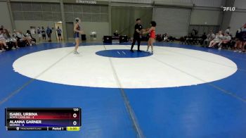 120 lbs Round 2 (4 Team) - Isabel Urbina, North Carolina vs Alanna Garner, Georgia