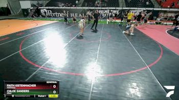 150 lbs Semifinal - Chloe Sanders, Iowa vs Faith Kistenmacher, Montana