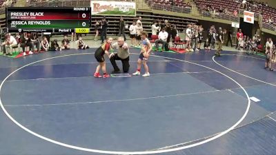 80-102 lbs Round 3 - Presley Black, Devils Wrestling vs Jessica Reynolds, JWC