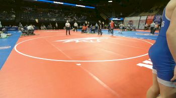 120 Class 2 lbs Cons. Round 2 - Evan Blair, Mexico vs Carter Whitman, Hollister