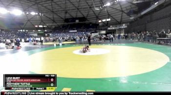 100 lbs Cons. Round 4 - Matthew Tuttle, Prometheus Wrestling Club vs Levi Burt, Enumclaw Yellow Jackets Wrestling Club