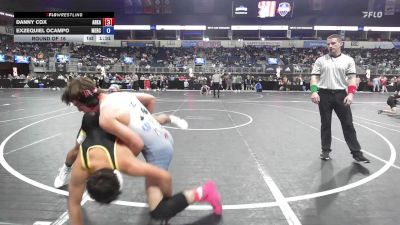 163 lbs Round Of 16 - Danny Cox, Arkansas Elite vs Exzequiel Ocampo, Mercer County